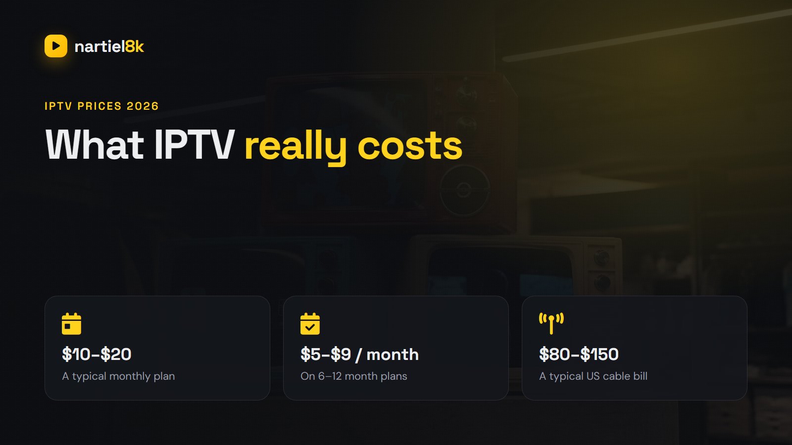 How Much Does IPTV Cost in 2026? Real Prices in the US, UK & Canada